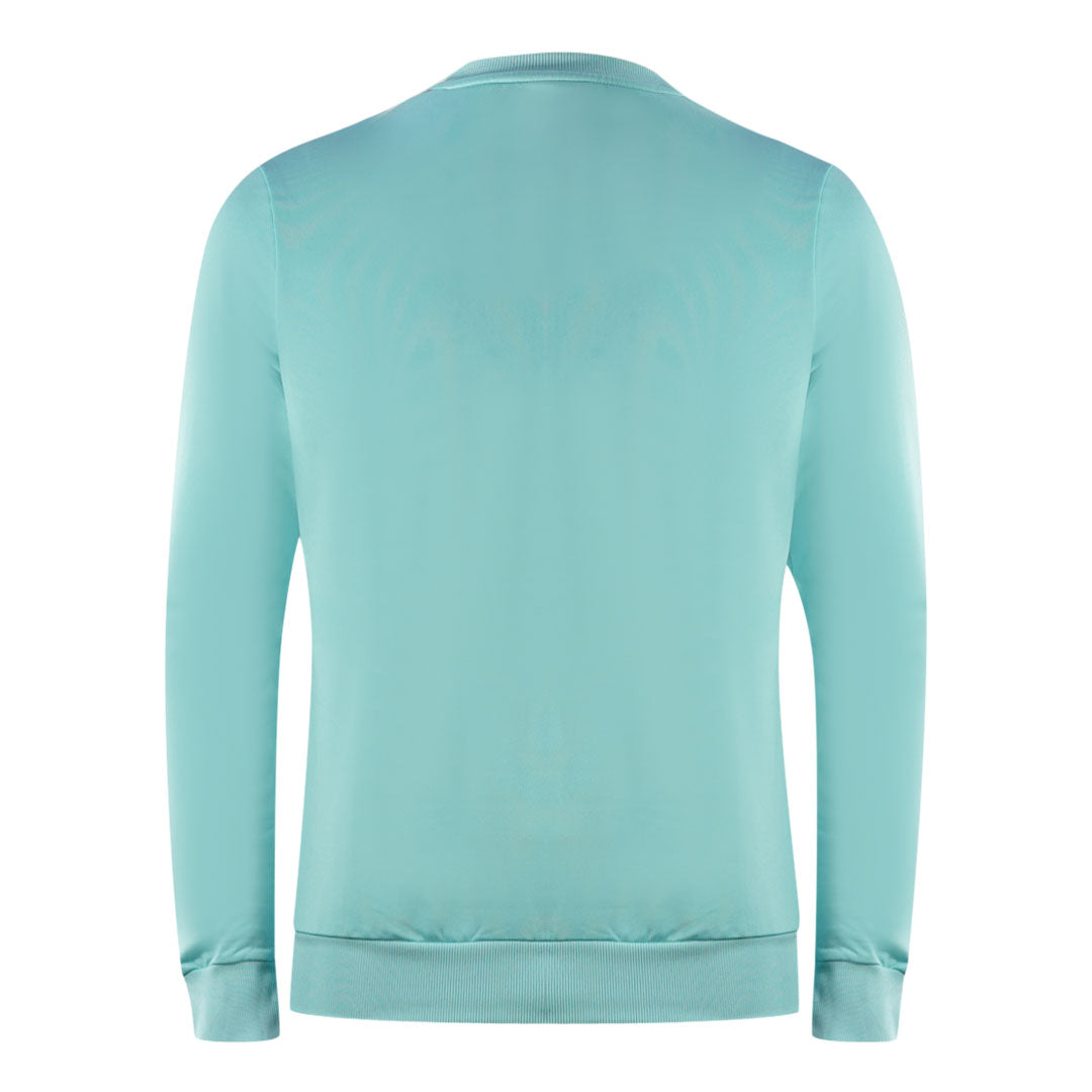 Lyle & Scott Golf Tech Crew Neck Pale Marine Jumper