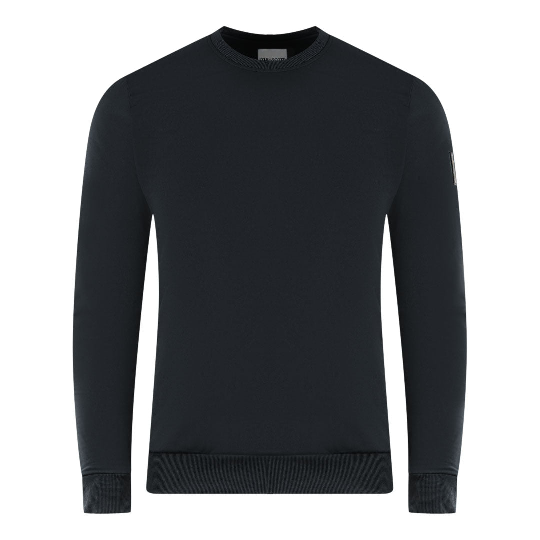 Lyle & Scott Black Plain Jumper