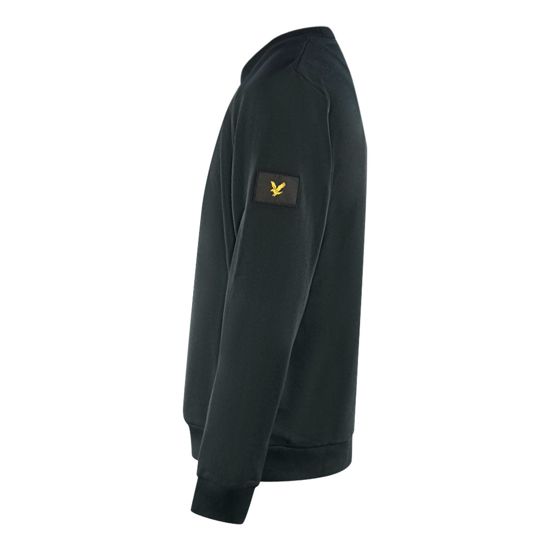 Lyle & Scott Black Plain Jumper