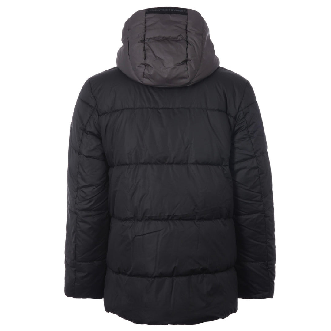 Barbour International Albury Quilted Black Jacket