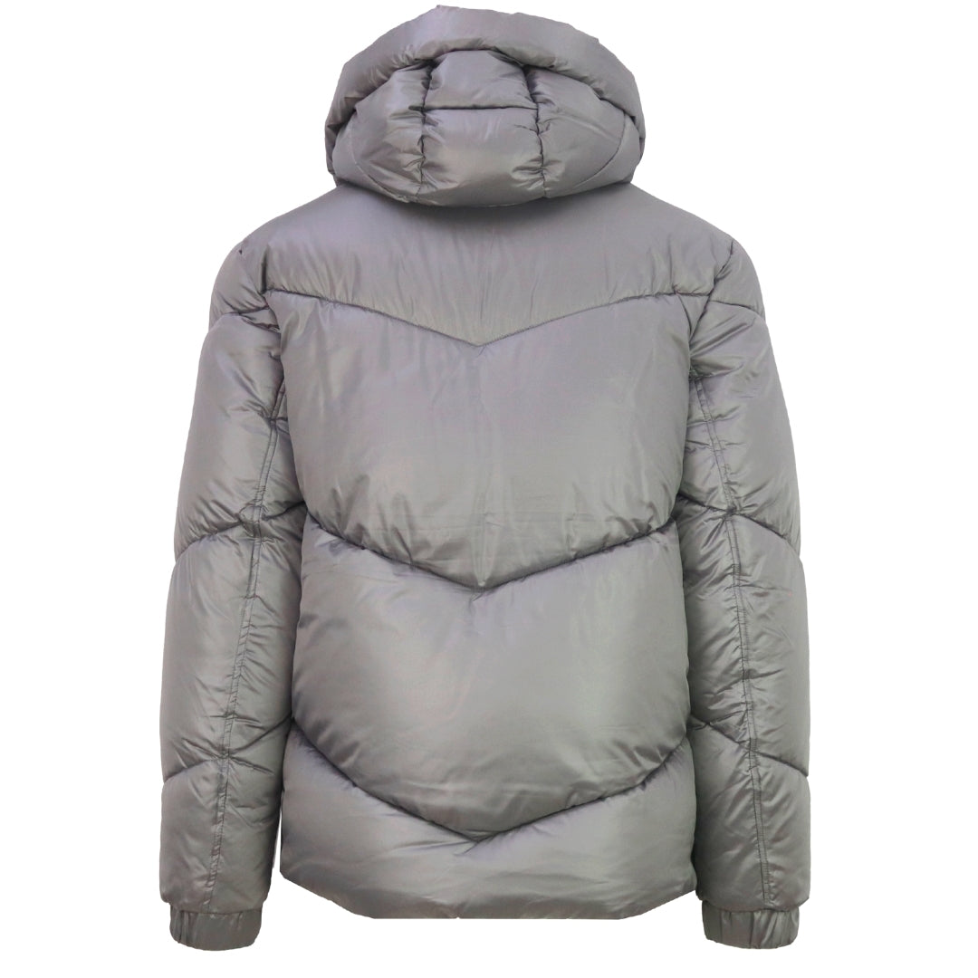 Plein Sport Shiny Padded Grey Jacket