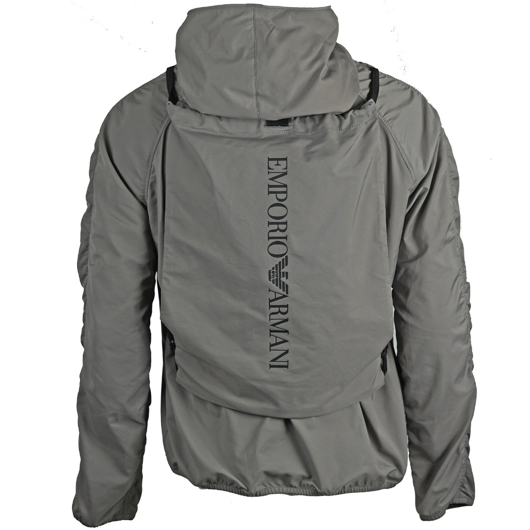 Emporio armani grey jacket hotsell