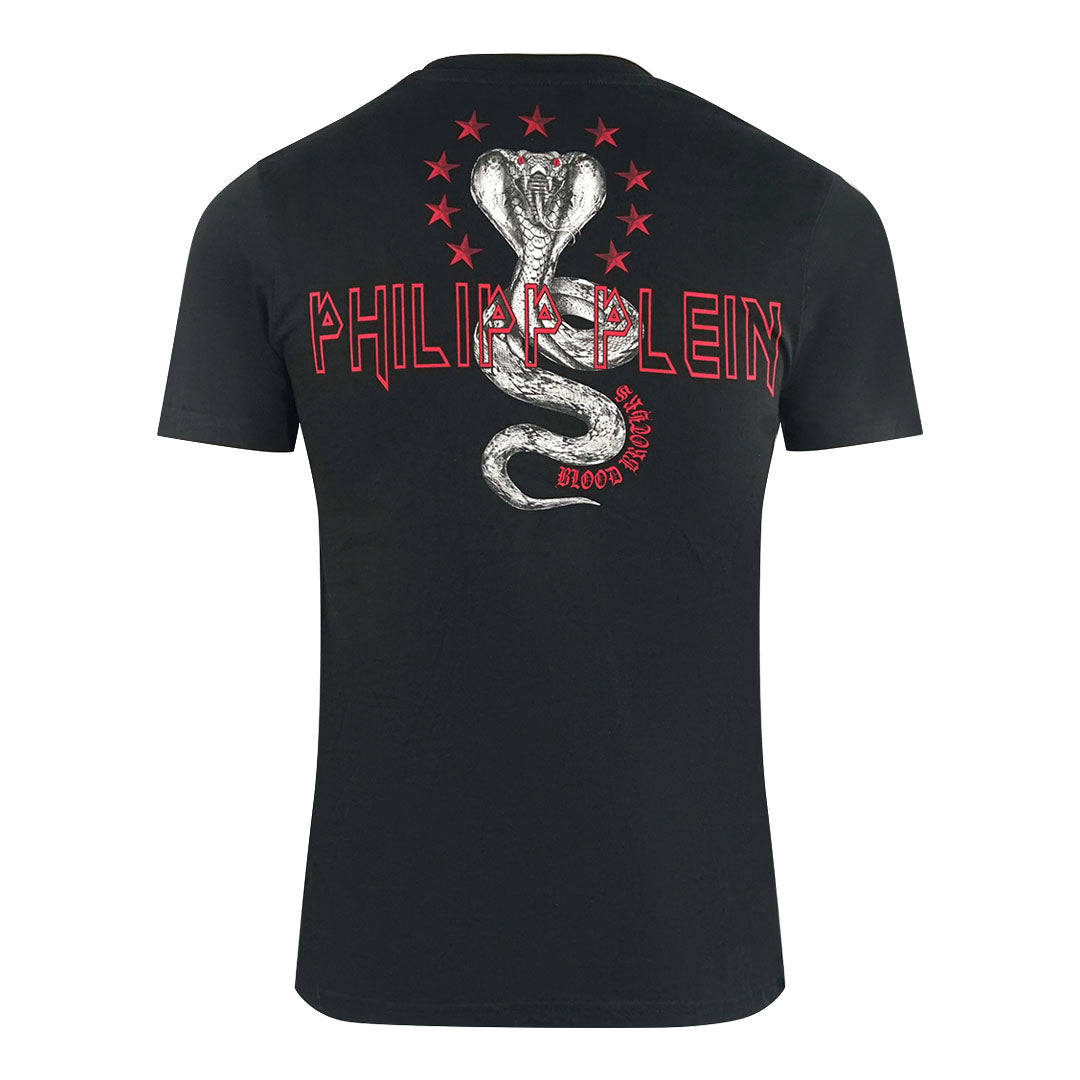 Philipp Plein Party All The Time Black T-Shirt