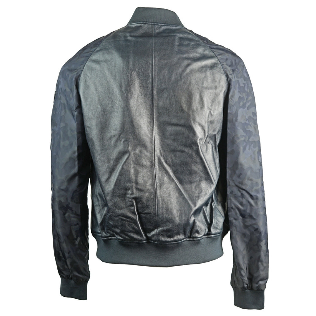 Emporio Armani W1B54P W1P58 0011 Leather Jacket - Nova Clothing