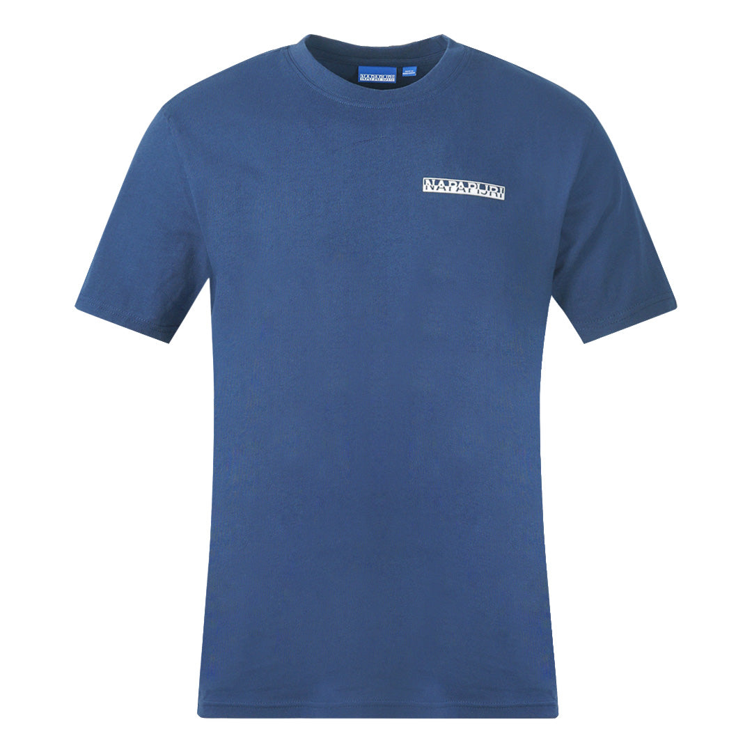 Napapijri S-SURF SS Logo Medieval Blue T-Shirt