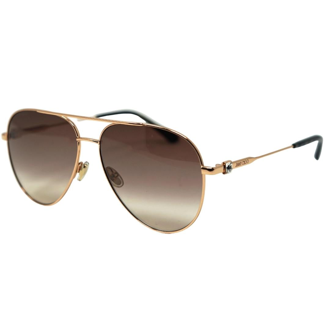 Jimmy Choo Olly/S 0DDB HA Rose Gold Sunglasses