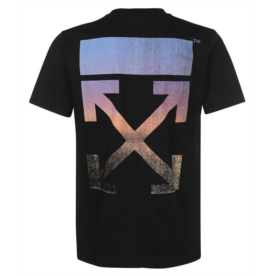 Off-White Degrade Multi Colour Arrow Black T-Shirt