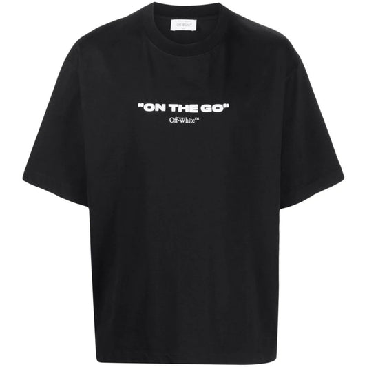 Off-White On The Go Skate Fit Black T-Shirt