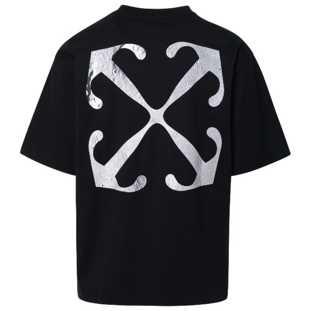 Off-White Lunar Arrow Skate Fit Black T-Shirt