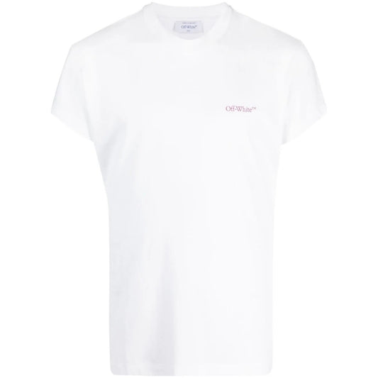 Off-White Moon Cam Arrow Logo White T-Shirt