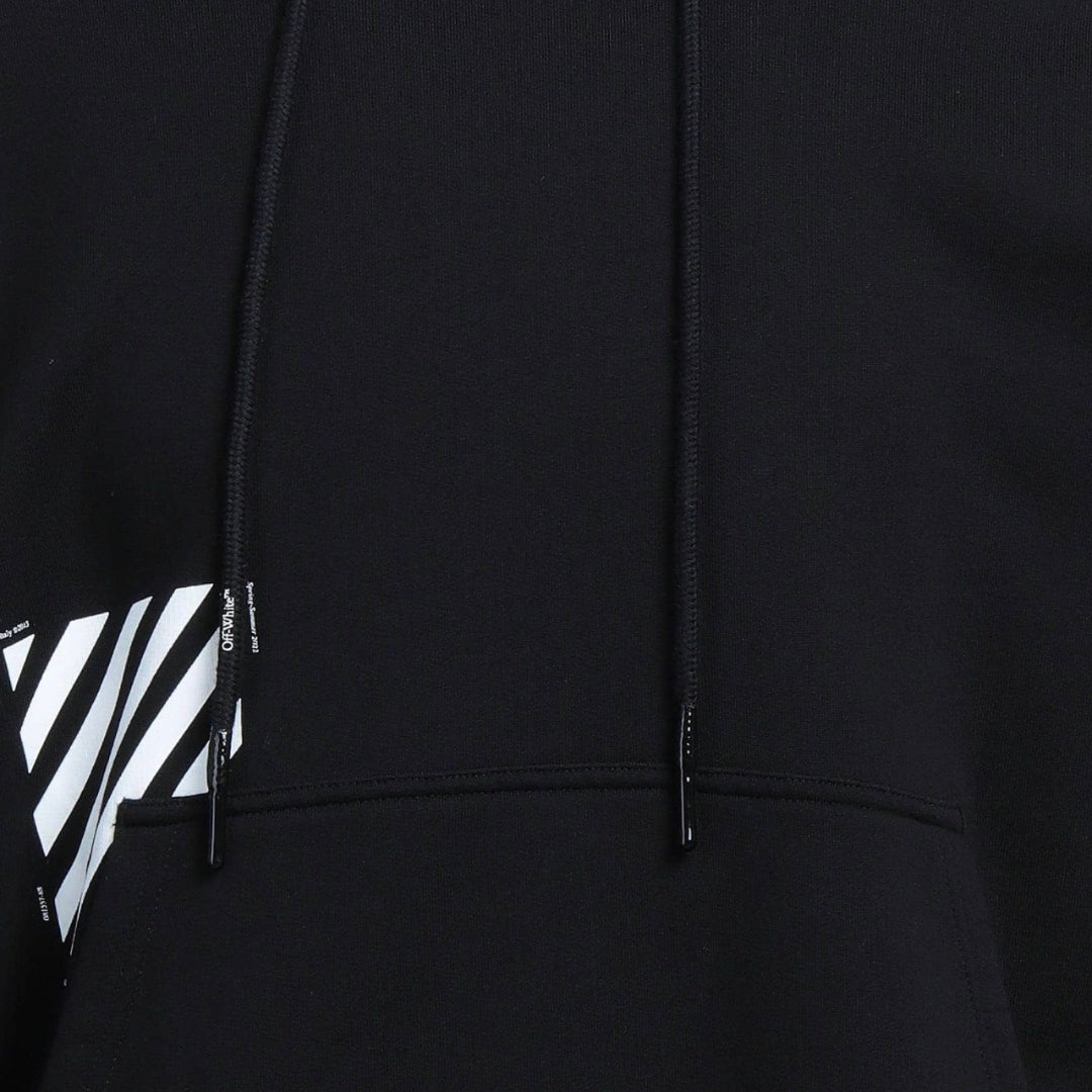 Off White Diag Square Skate Black Hoodie