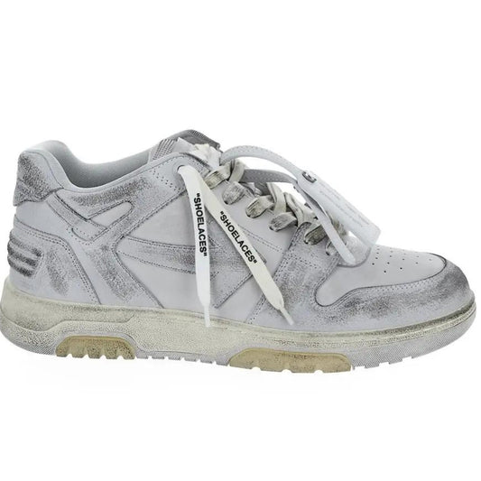 Off-White Out Of Office Vintage Calf Leather White Sneakers