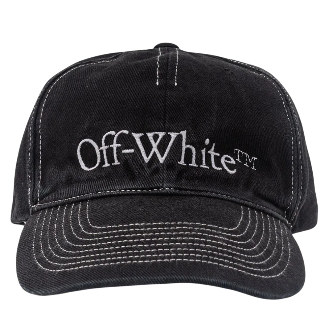 Off-White Bookish OW Black Baseball Cap
