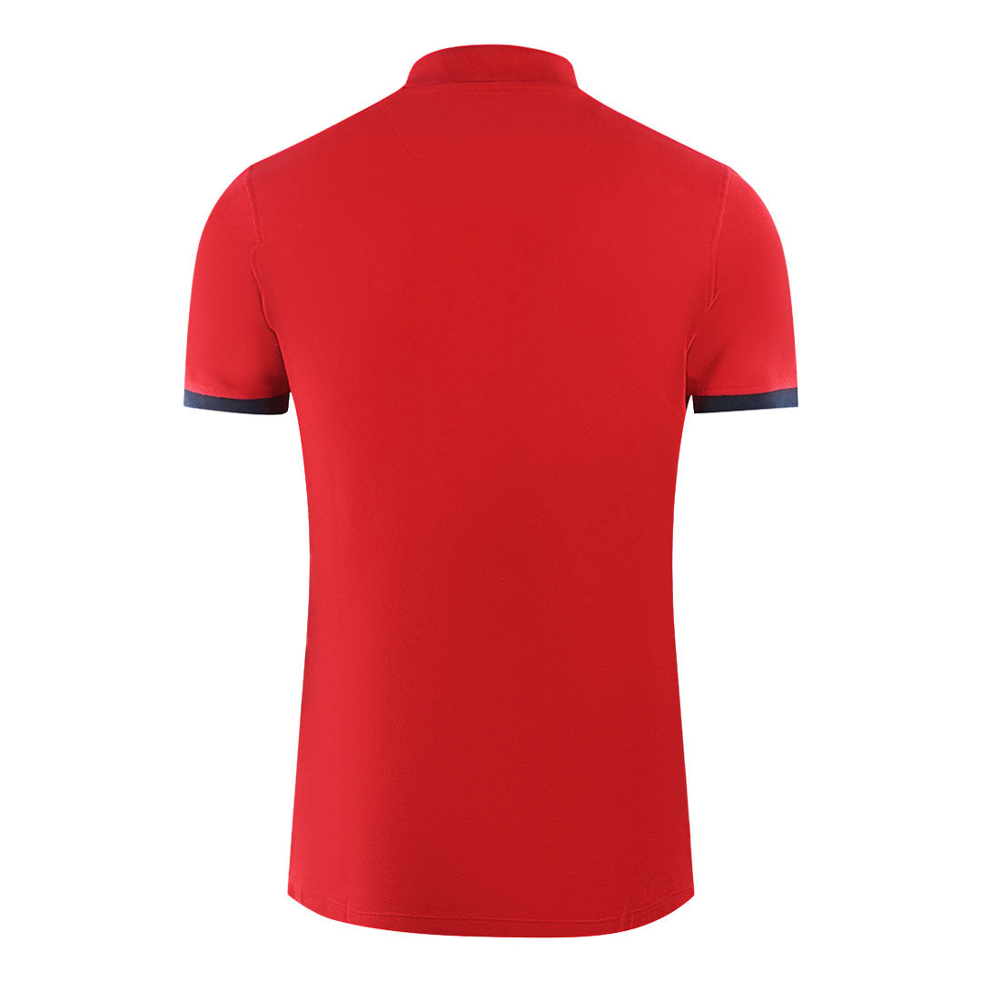 Aquascutum London Aldis Red Polo Shirt