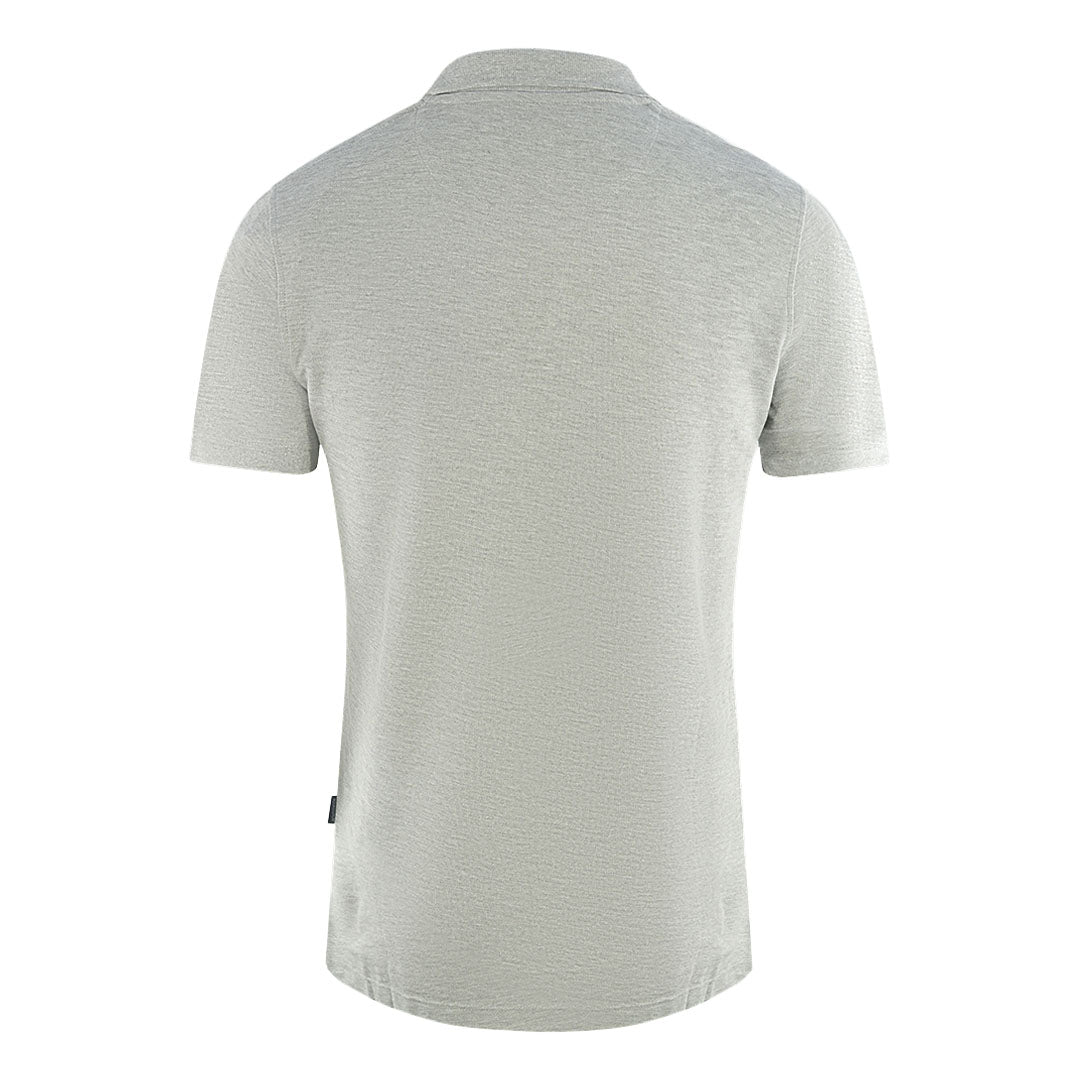 Aquascutum London Crest Grey Polo Shirt