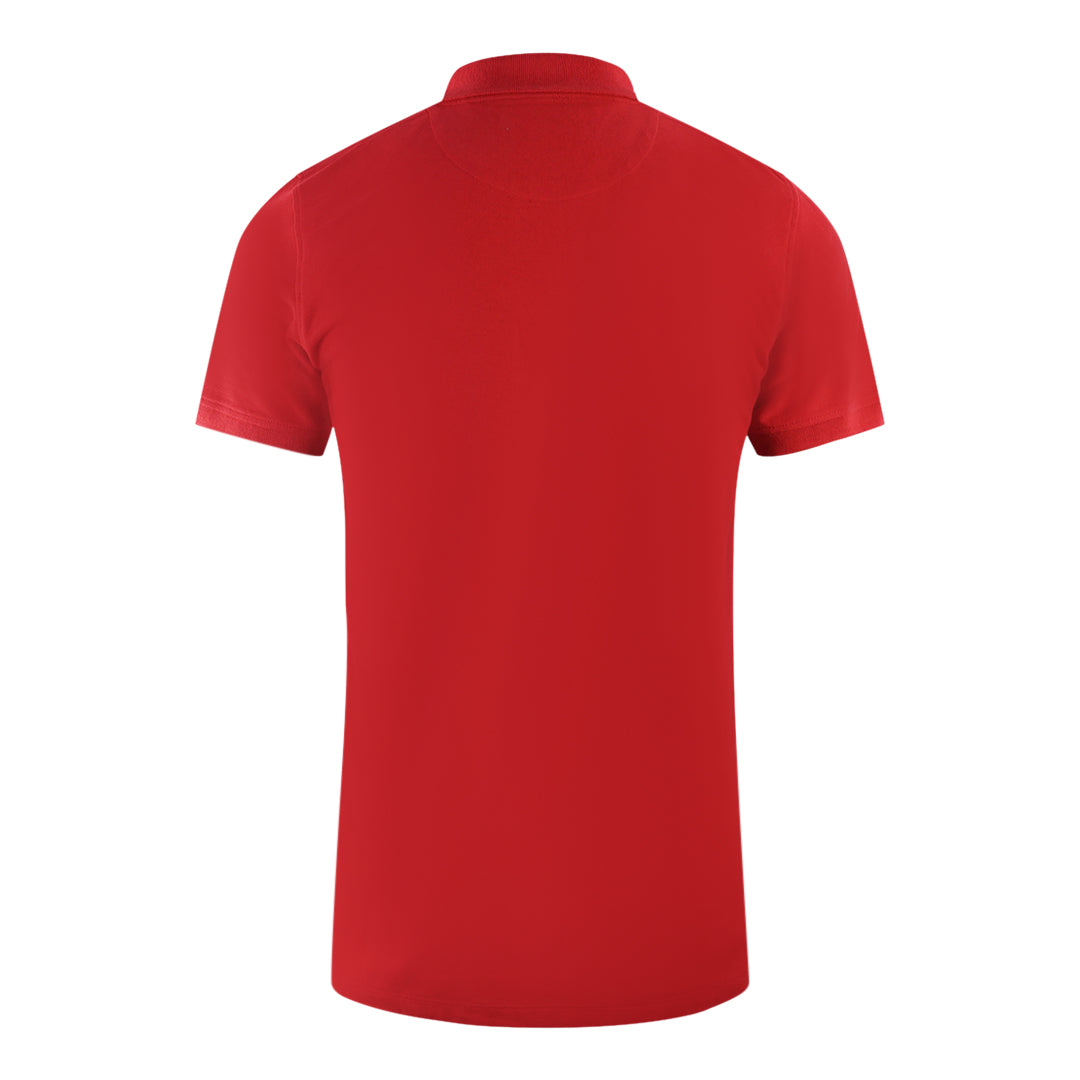 Aquascutum London Classic Red Polo Shirt