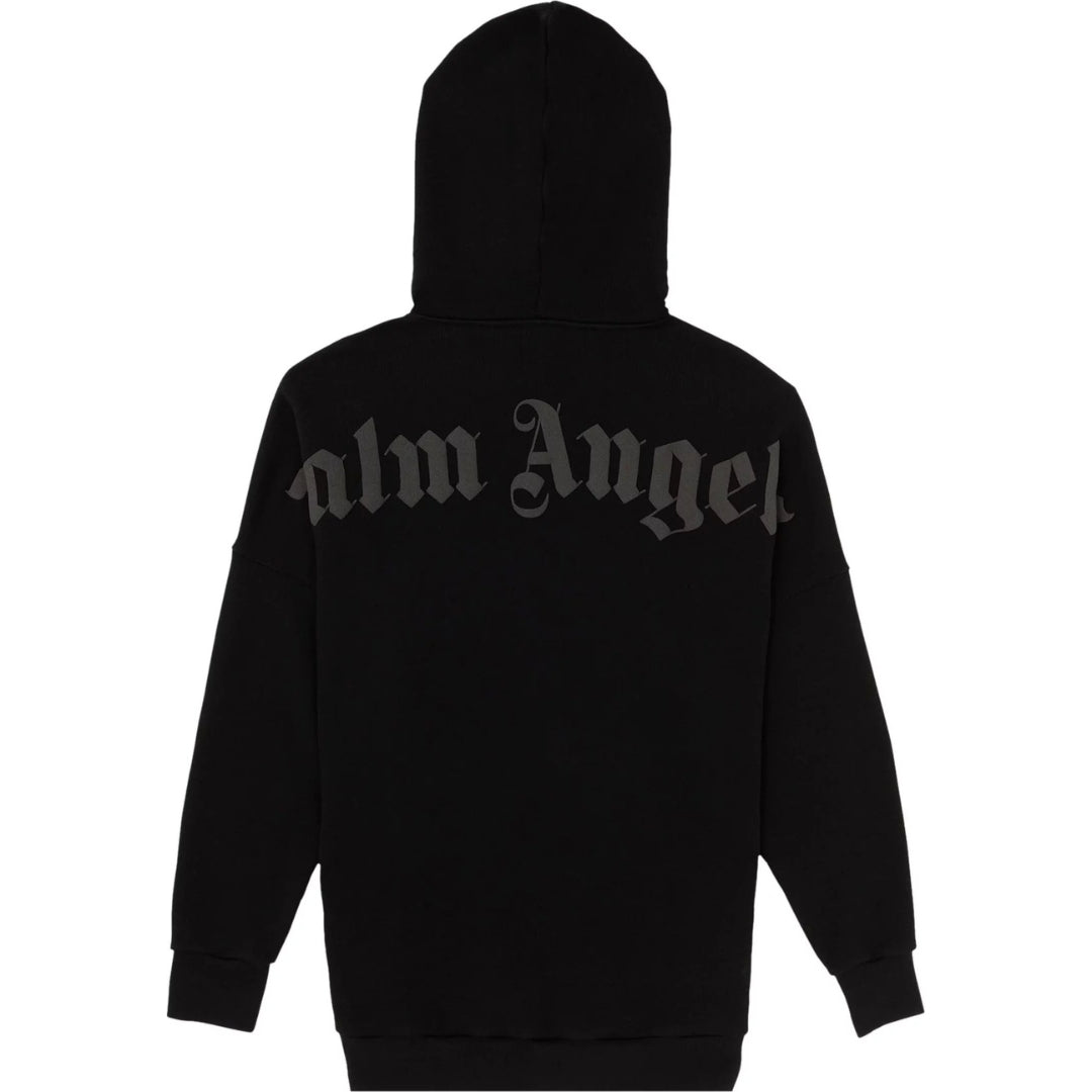 Palm Angels Classic Logo Black Oversized Hoodie