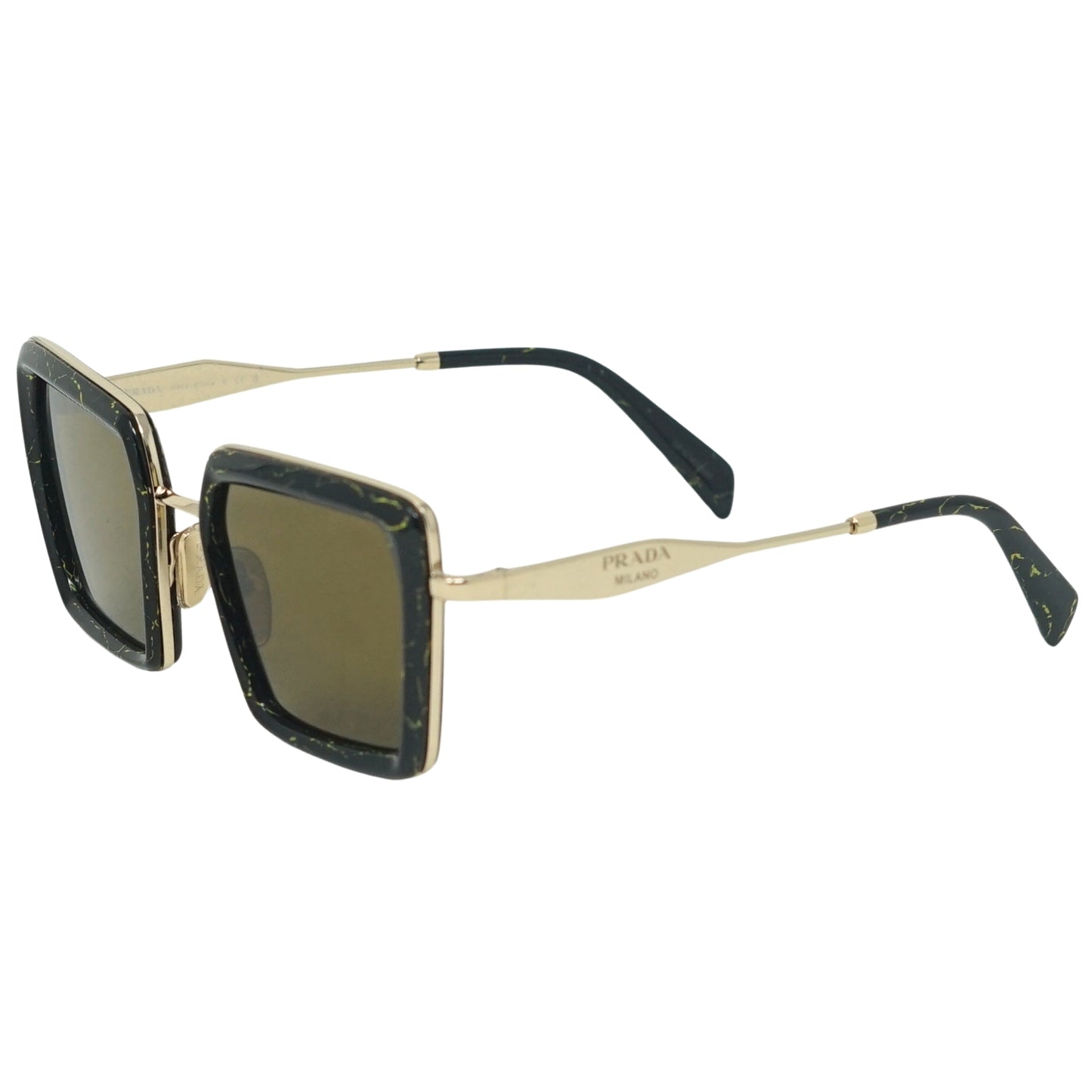 Prada PR55ZS 19D01T Gold Sunglasses