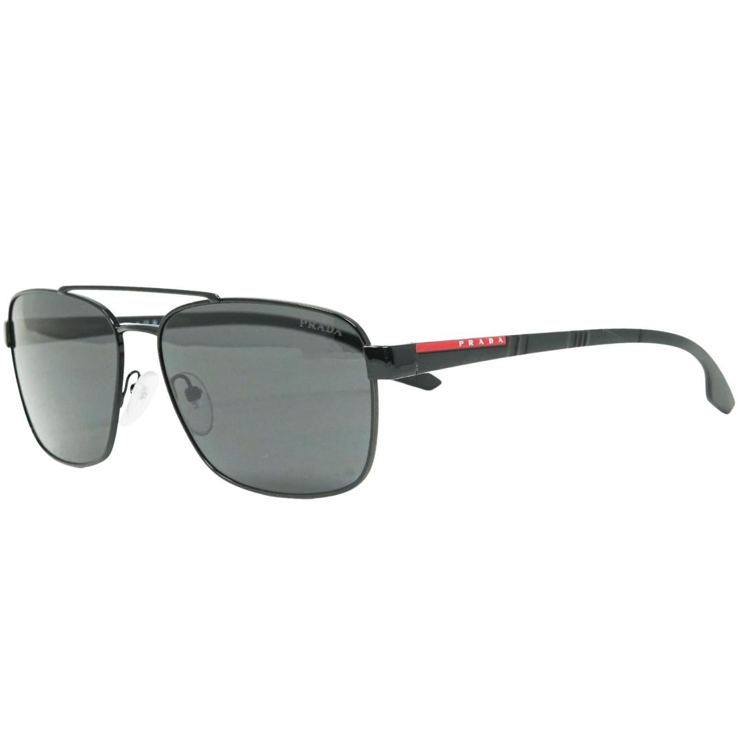 Prada Sport Grey Lens Black Sunglasses