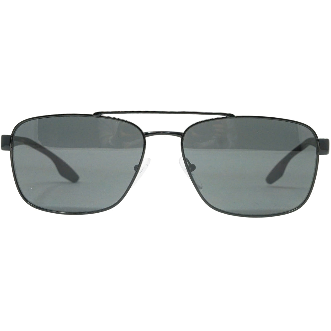 Prada Sport Grey Lens Black Sunglasses