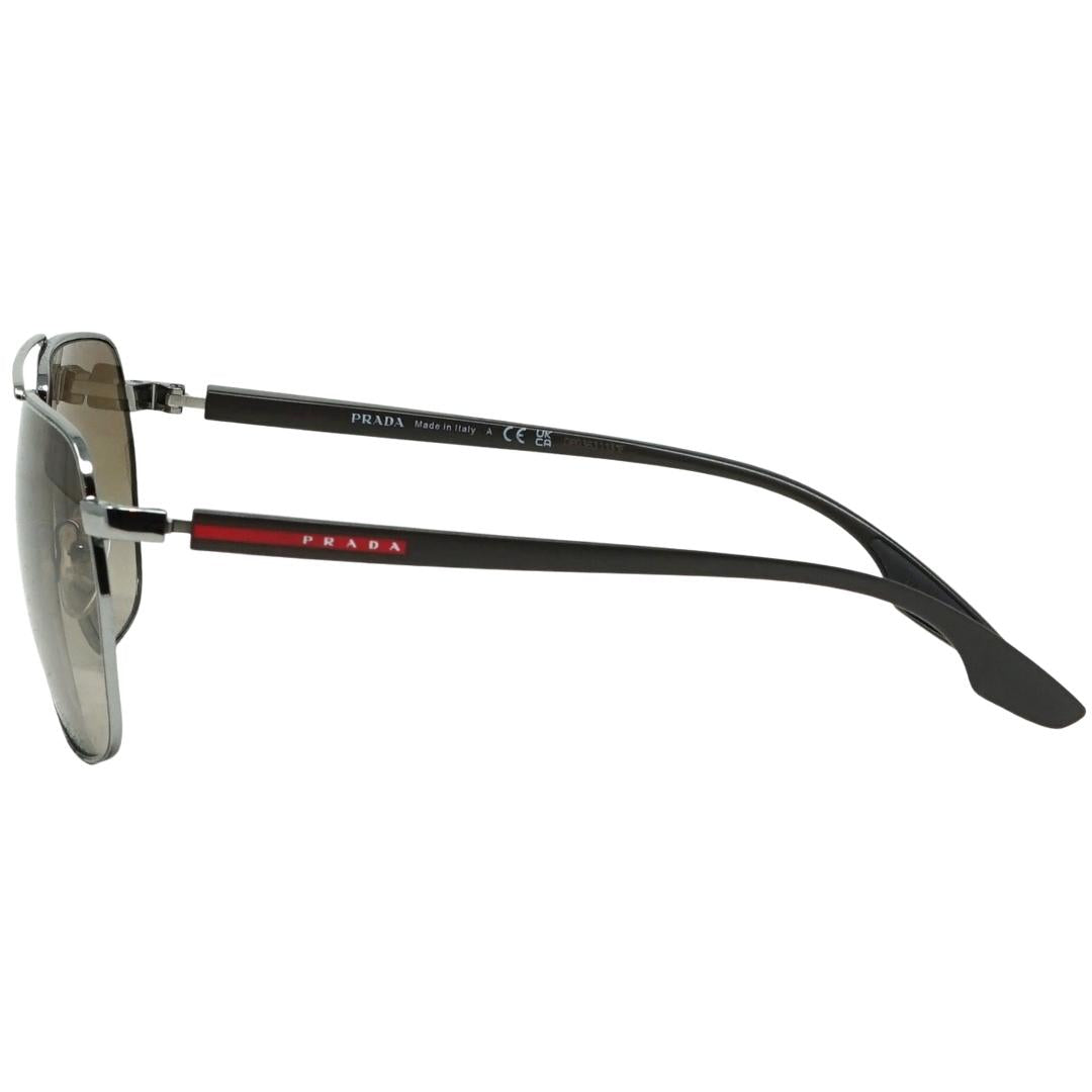 Prada Sport PS55VS 5AV1X1 Silver Sunglasses