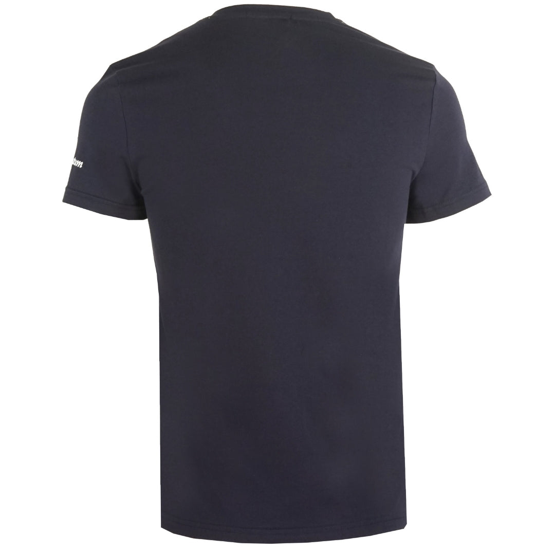 Aquascutum Aldis Logo Navy T-Shirt - Nova Clothing