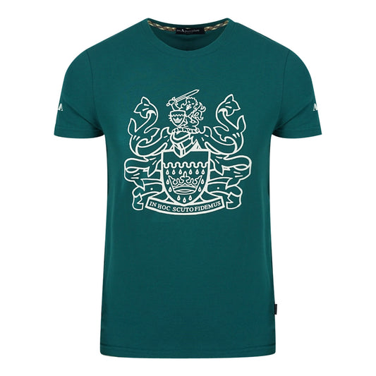 Aquascutum Aldis Logo Green T-Shirt - Nova Clothing