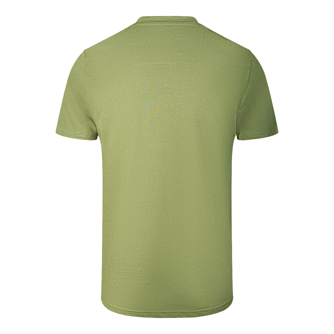 Cavalli Class Lightning Panther Design Green T-Shirt