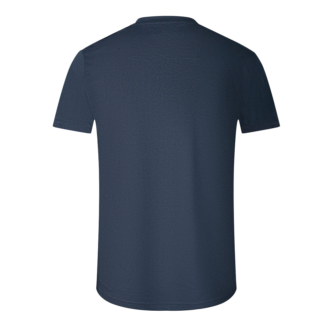 Cavalli Class Bold Logo Navy T-Shirt