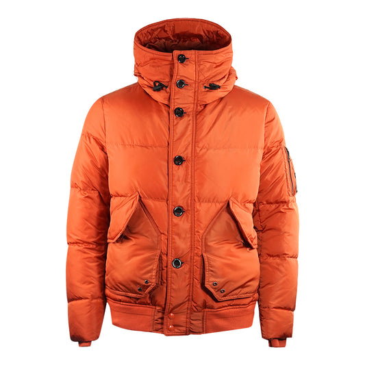 Belstaff Radar Amber Orange Down Jacket