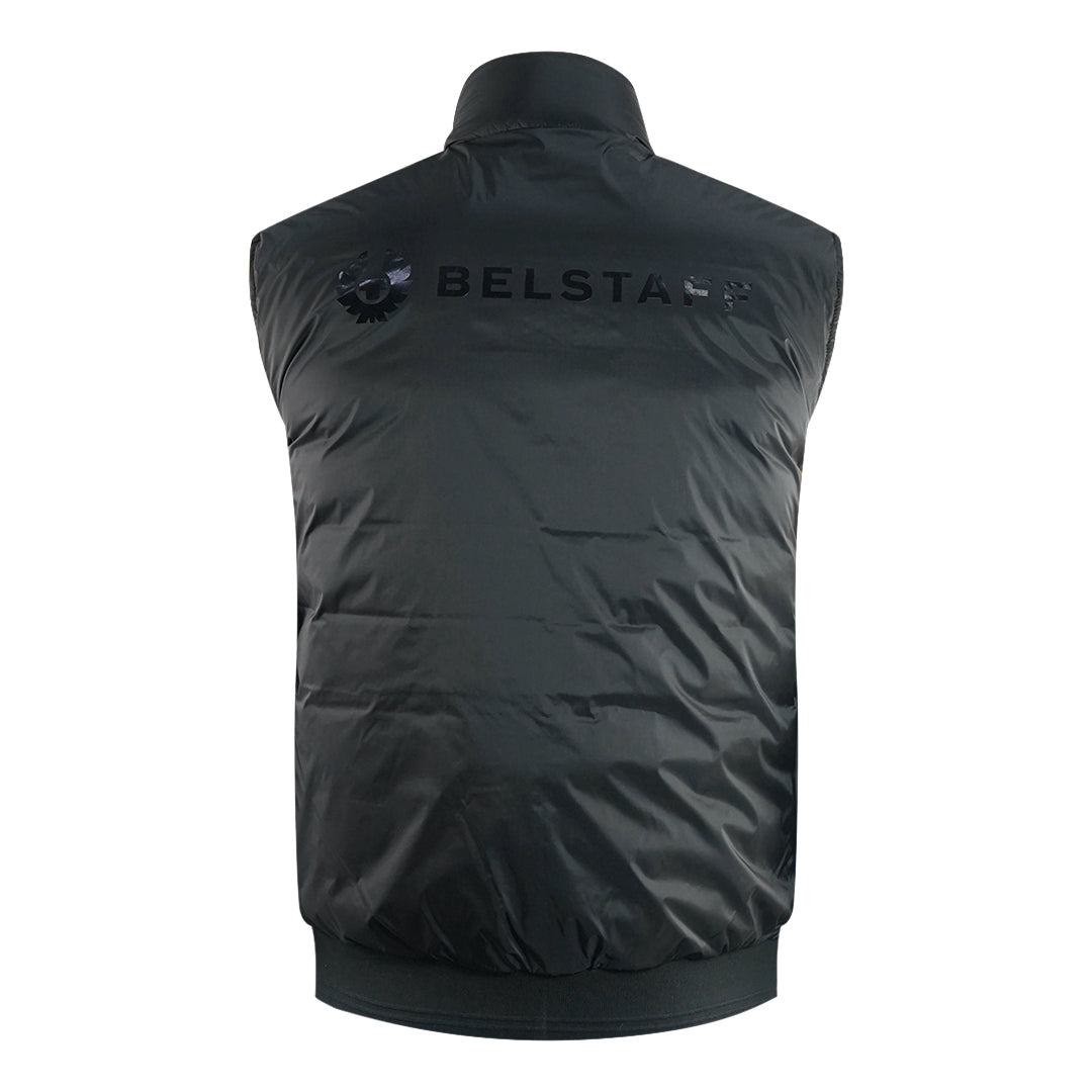 Belstaff Flash Circuit Black Reversible Down Gilet Jacket
