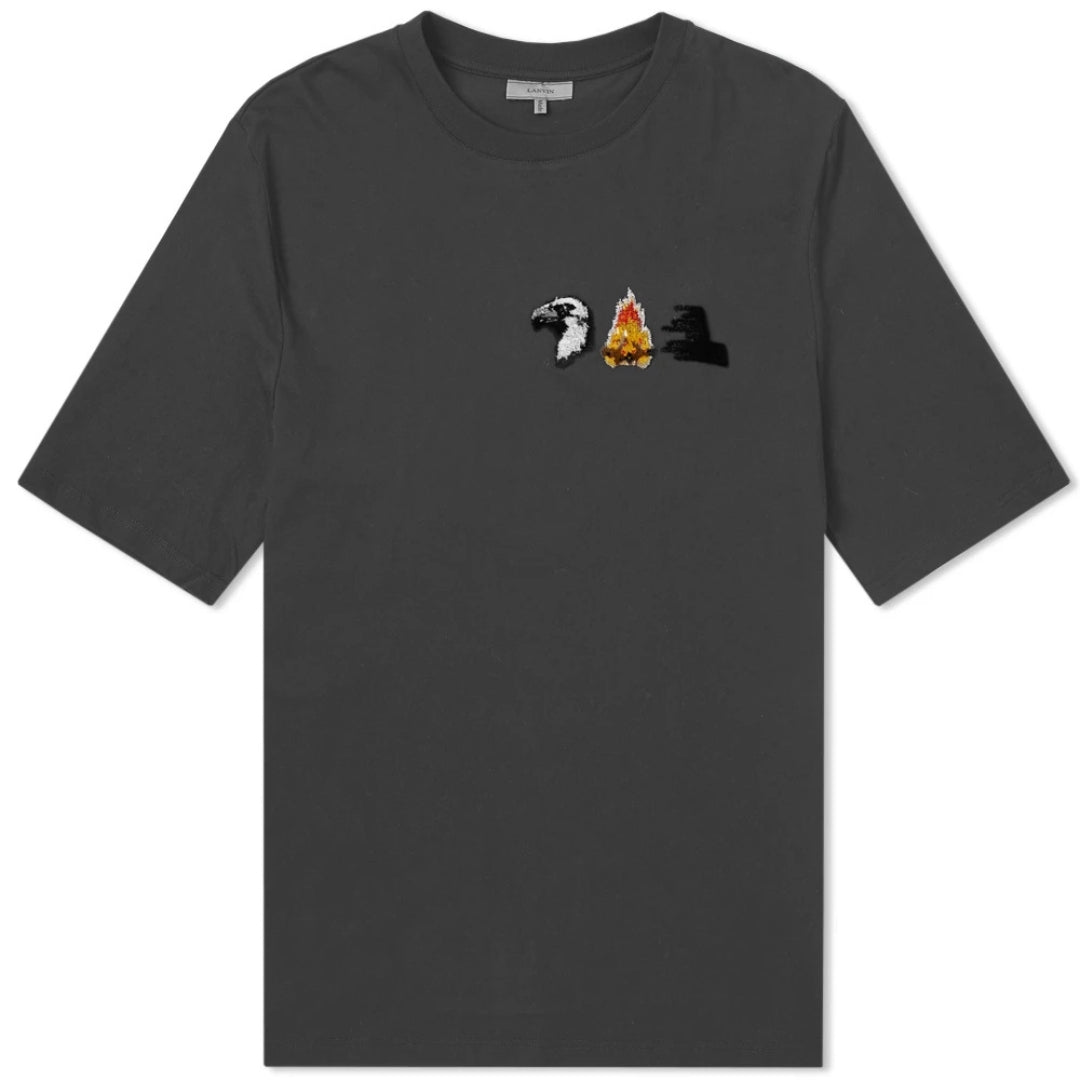 Lanvin RMJE0033A18 10 Grey T-Shirt