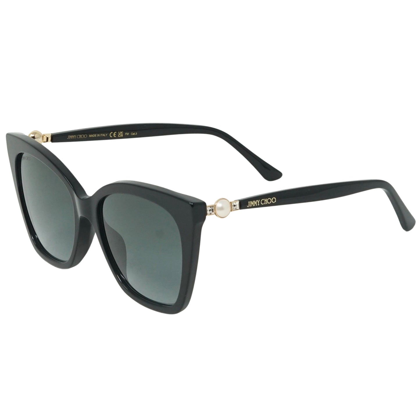 Jimmy Choo Rua 807 Black Sunglasses