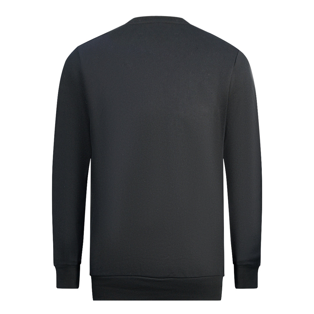 Diesel Patch Logo Black Sweatshirt