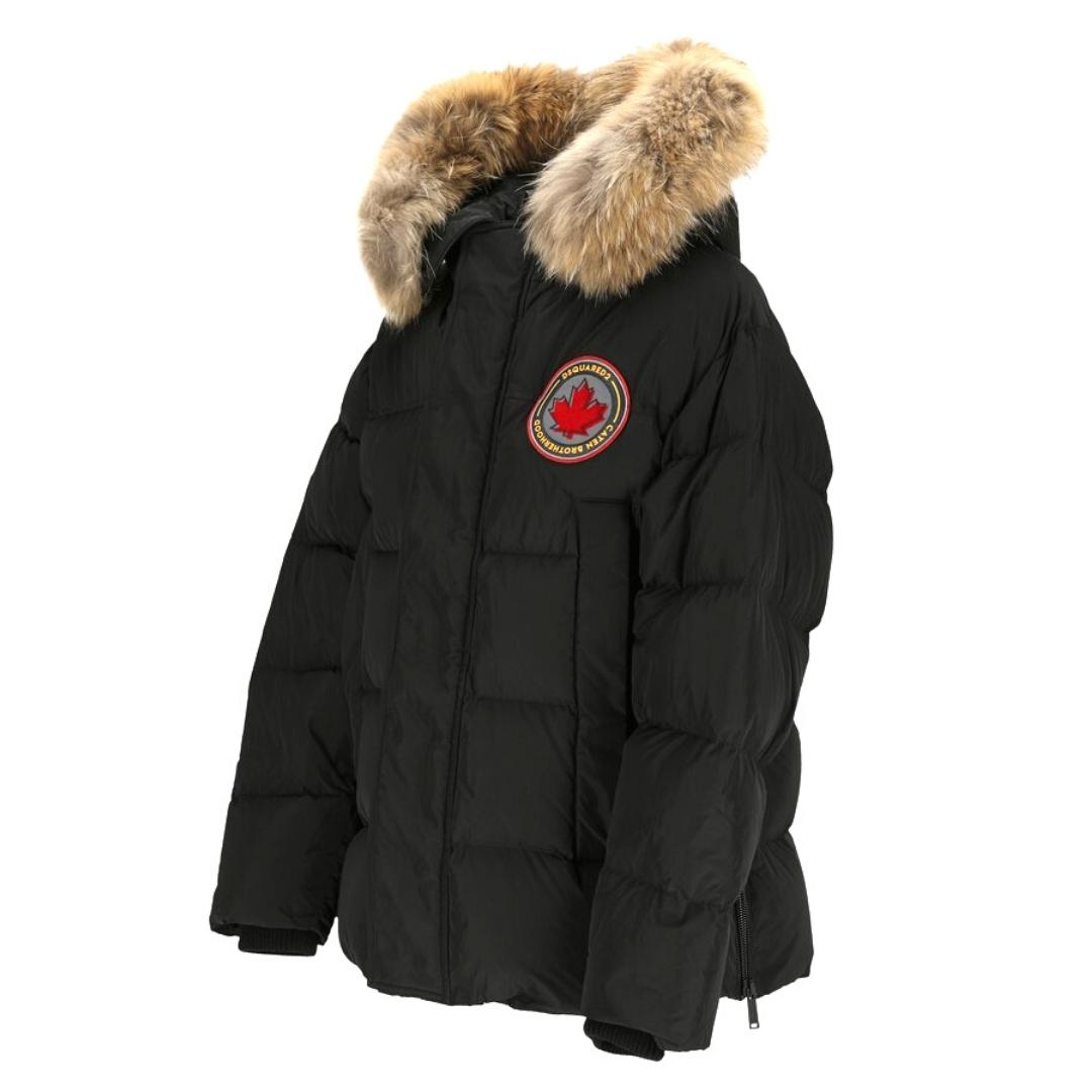 DSQUARED2 Tech Fabric Black Winter Down Jacket - Nova Clothing