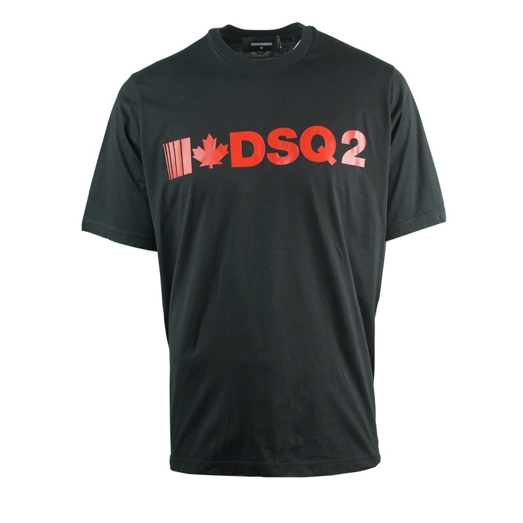 Dsquared2 DSQ2 Slouch Fit Black T-Shirt - Nova Clothing