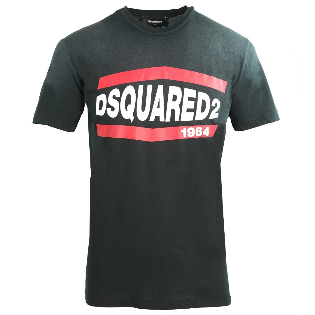 Dsquared2 1964 Cool Fit Faded Black T-Shirt - Nova Clothing