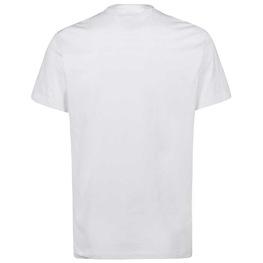Dsquared2 Logo Flag White T-Shirt
