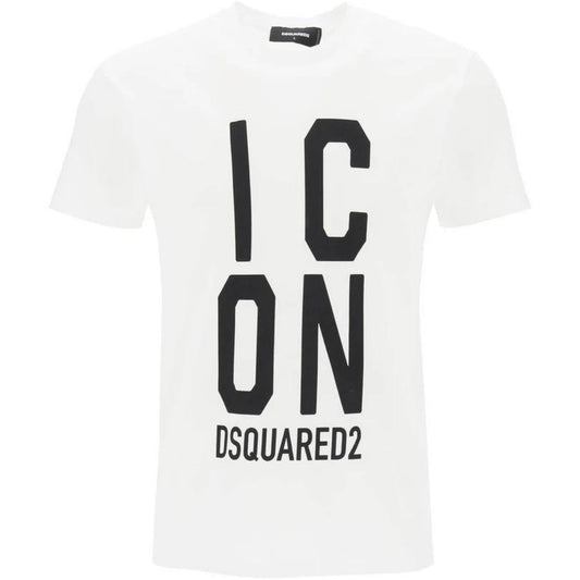Dsquared2 Bold Icon Logo Cool Fit White T-Shirt