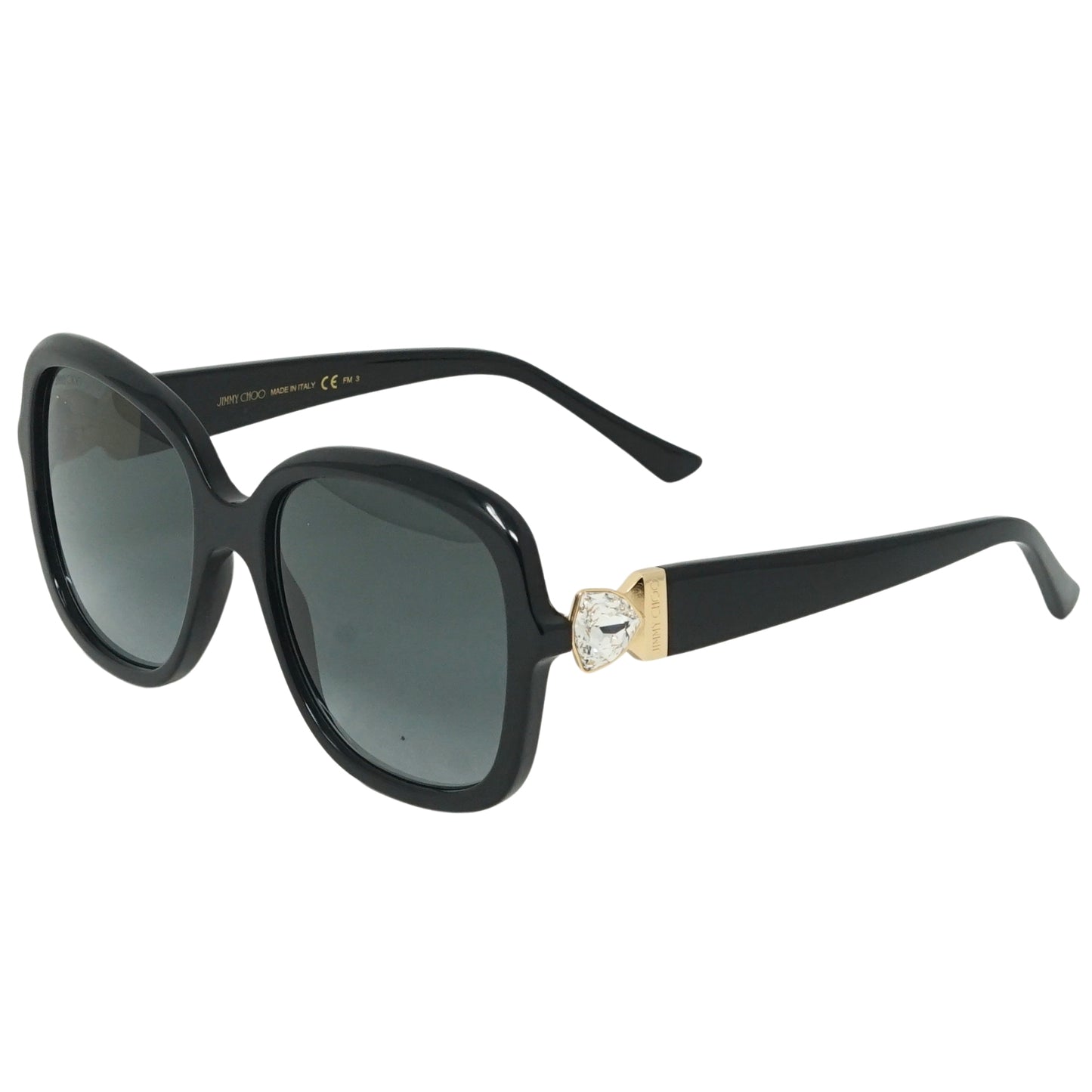 Jimmy Choo Sadie 807 Black Sunglasses