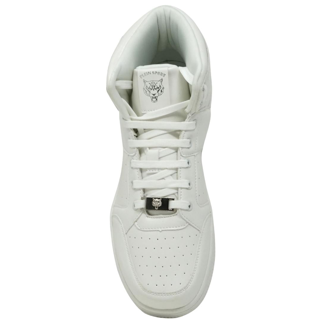 Philipp plein white trainers on sale