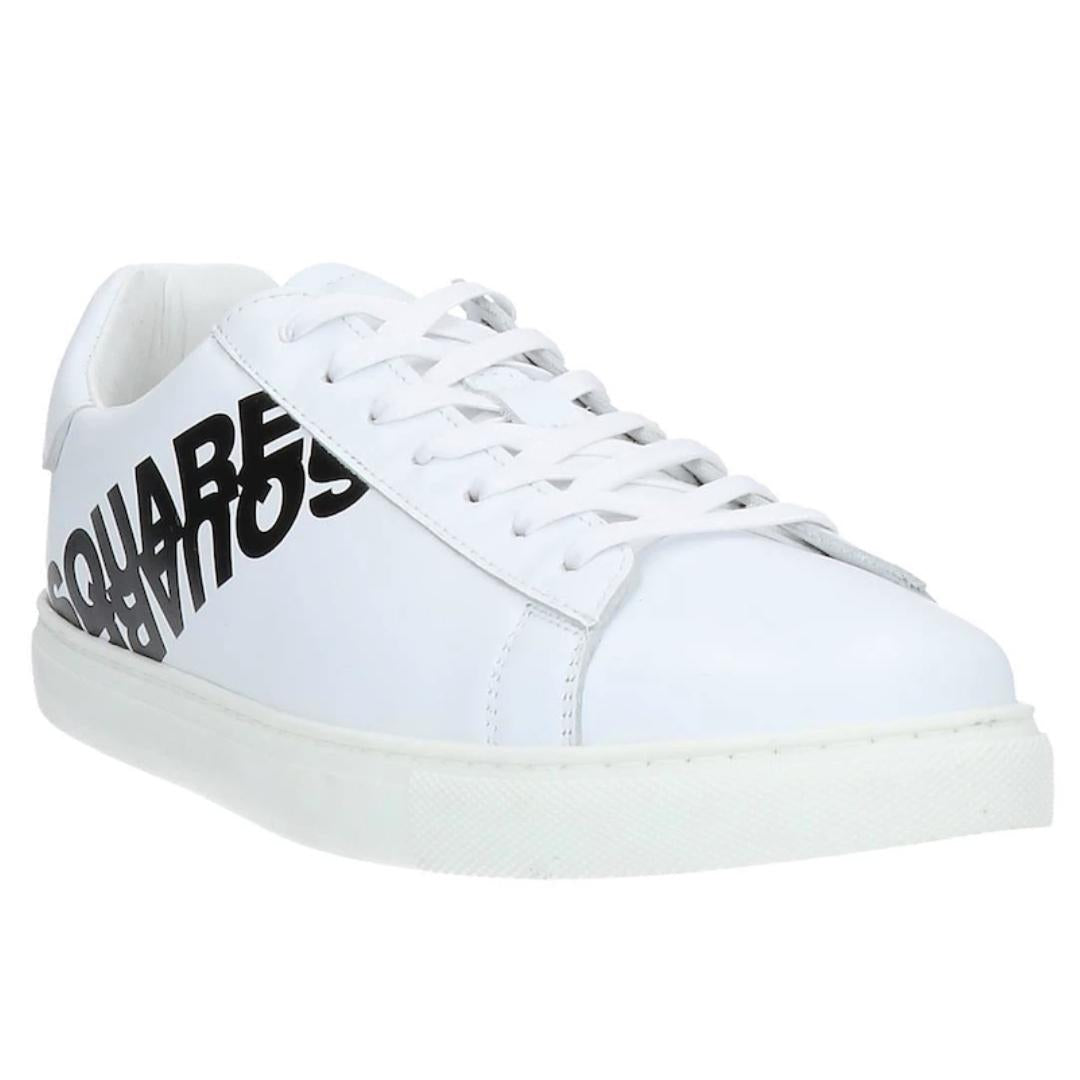 Dsquared2 Mirrored Logo White Sneakers