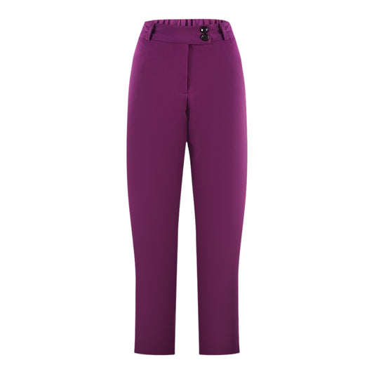 Inoa Solid Purple Tuxedo Trousers