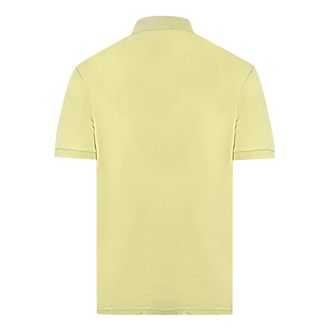 Lyle & Scott Natural Green Plain Polo Shirt