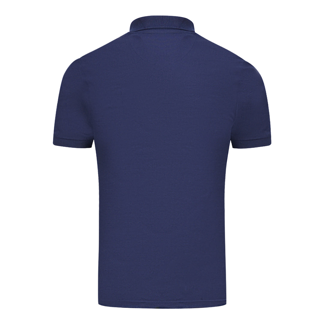 Lyle & Scott Navy Blue Plain Polo Shirt