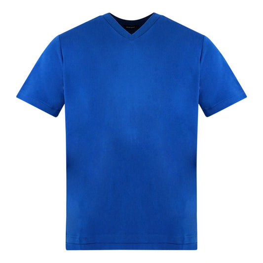 Diesel T-Cherubik-New Blue V-Neck T-Shirt