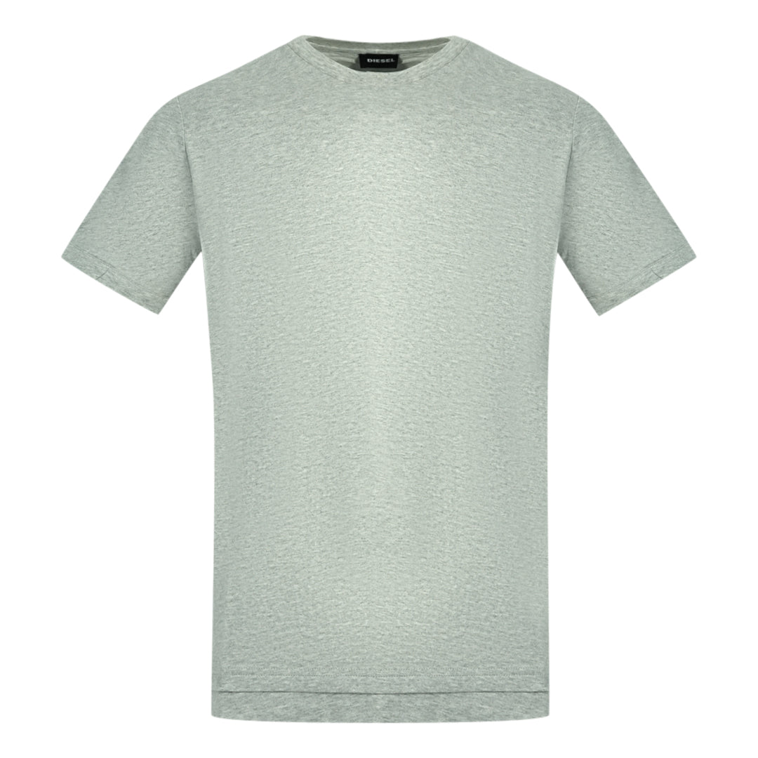 Diesel T-Diamantik-New Grey T-Shirt