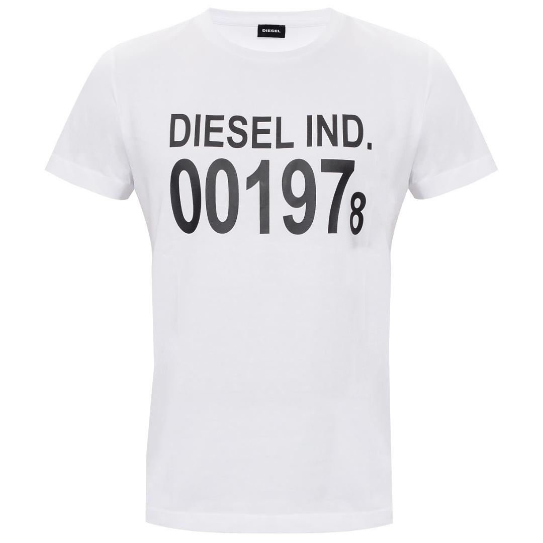 Diesel 001978 White T-Shirt - Nova Clothing