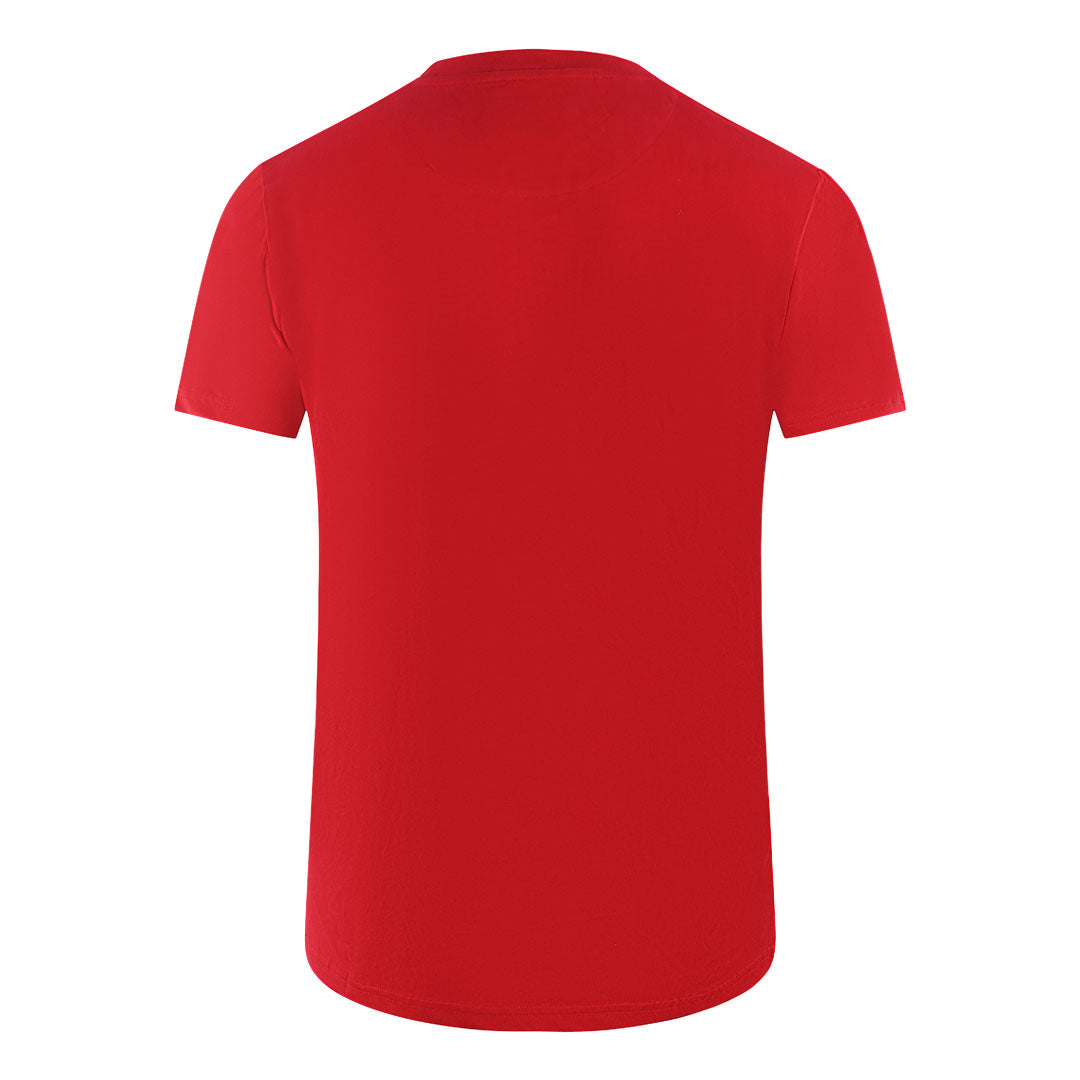 Aquascutum London 1851 Split Logo Red T-Shirt