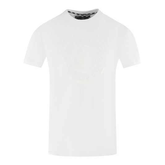Aquascutum London Circle Logo White T-Shirt